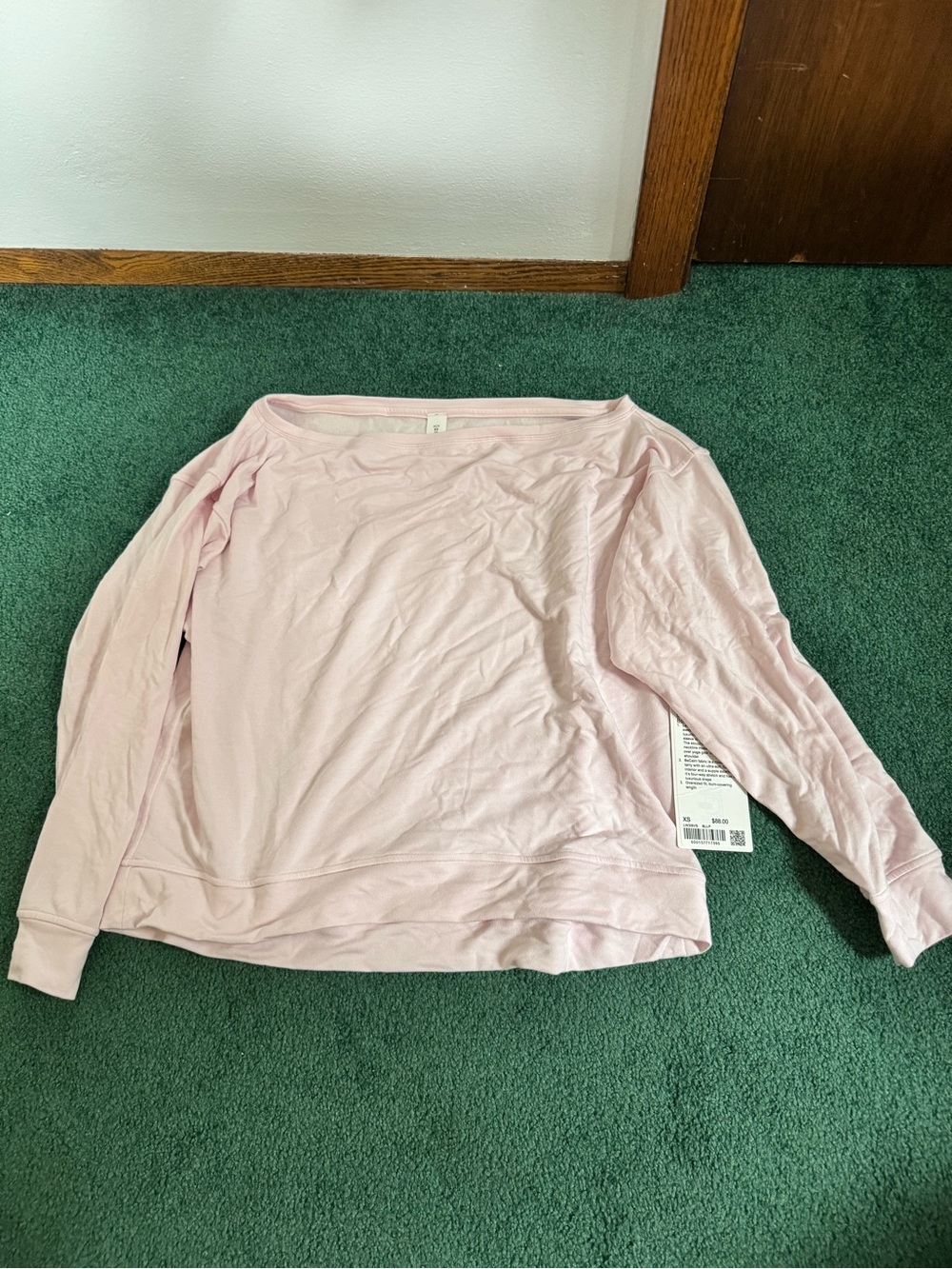 Lululemon BeCalm Oversized Boatneck Long Sleeve